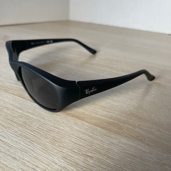 Ray-Ban RB2016 Daddy-O W2578 Sunglasses Black Rubber 59-17-125 Excellent Cond! - Picture 3 of 8